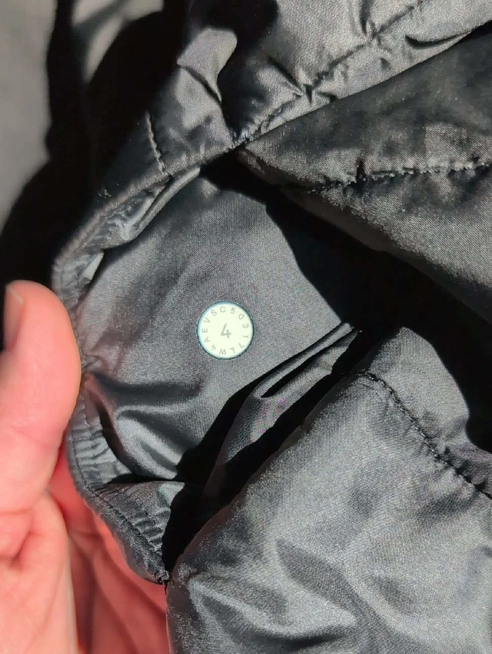 Lululemon Black Reversible Bomber Jacket Size 4